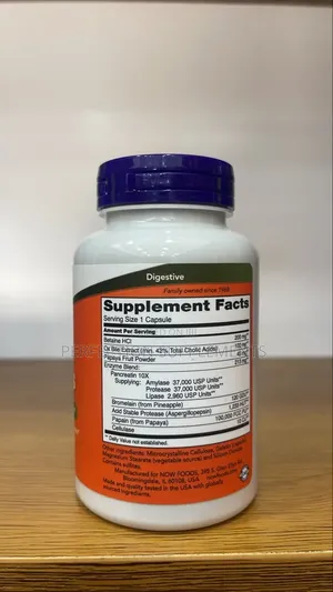 Super Enzymes Capsules
Supports Healthy Digestion*
