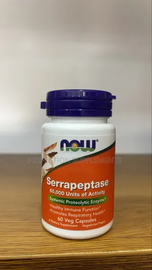 Serrapeptase Veg Capsules
Systemic Proteolytic Enzymes*