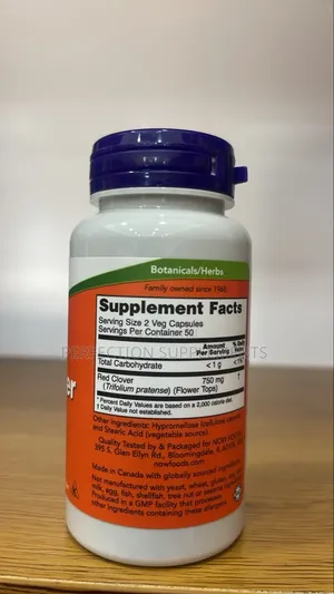 Red Clover 375 Mg Veg Capsules
Herbal Supplement