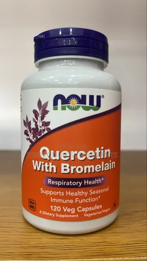 Quercetin With Bromelain Veg Capsules
Respiratory Health*