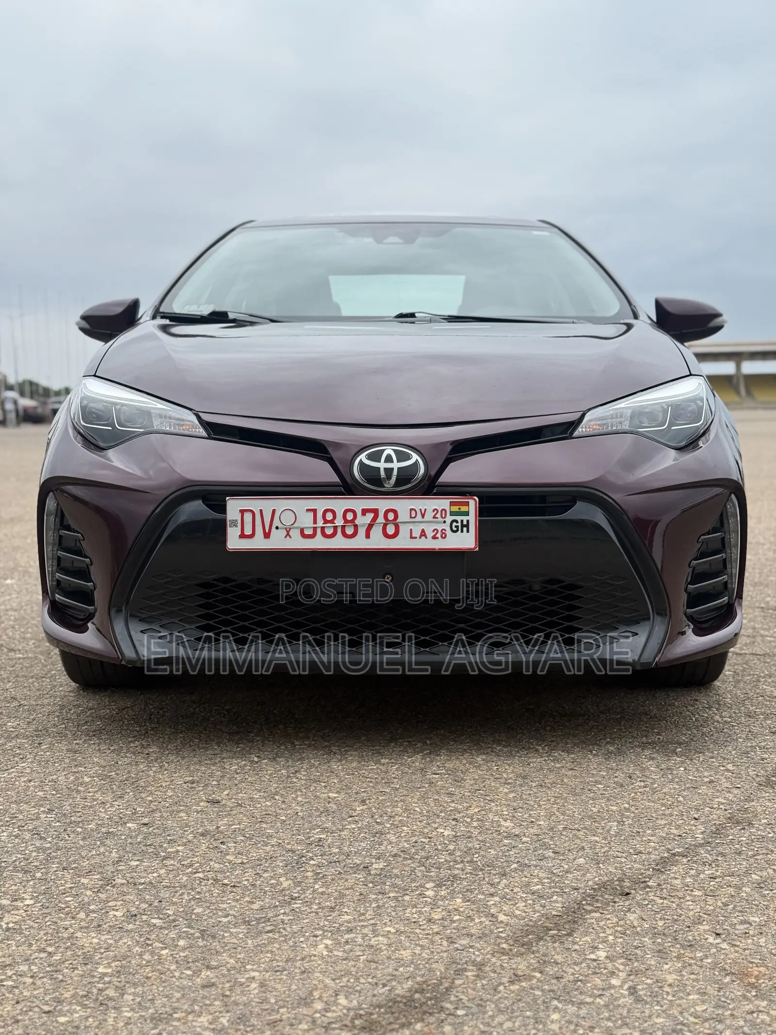 Toyota Corolla SE Special Edition 4dr Sedan (1.8L 4cyl CVT) 2017 Maroon