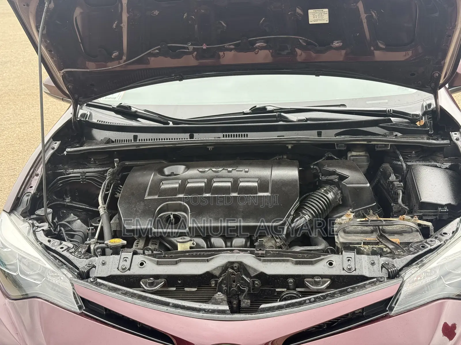 Toyota Corolla SE Special Edition 4dr Sedan (1.8L 4cyl CVT) 2017 Maroon