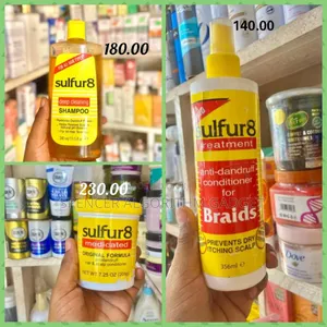 Sulphur Shampoo(180gh)/ Conditioner(230gh)/Anti Dandruff Condi.(140gh)