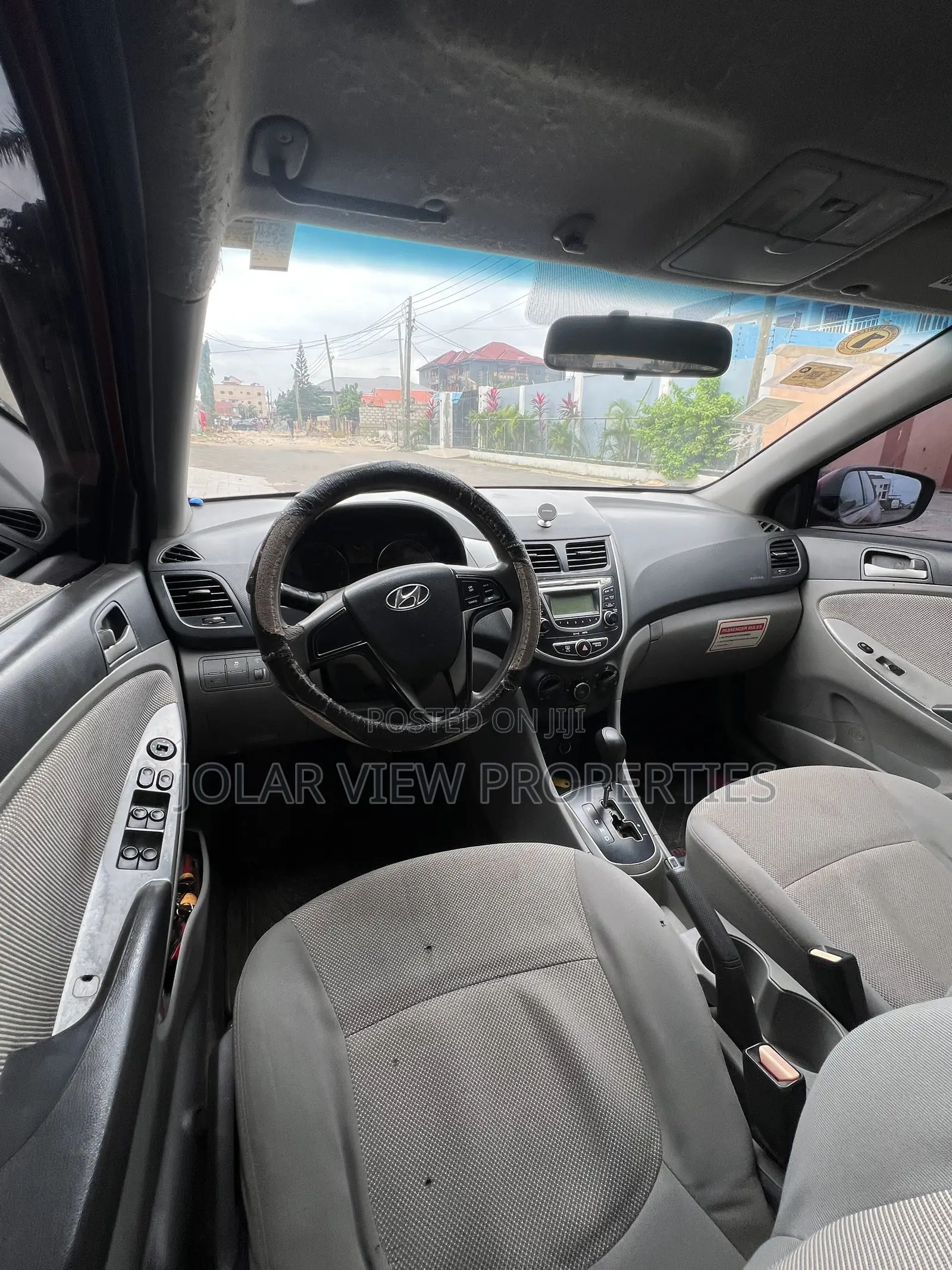 Hyundai Accent 2012 Red