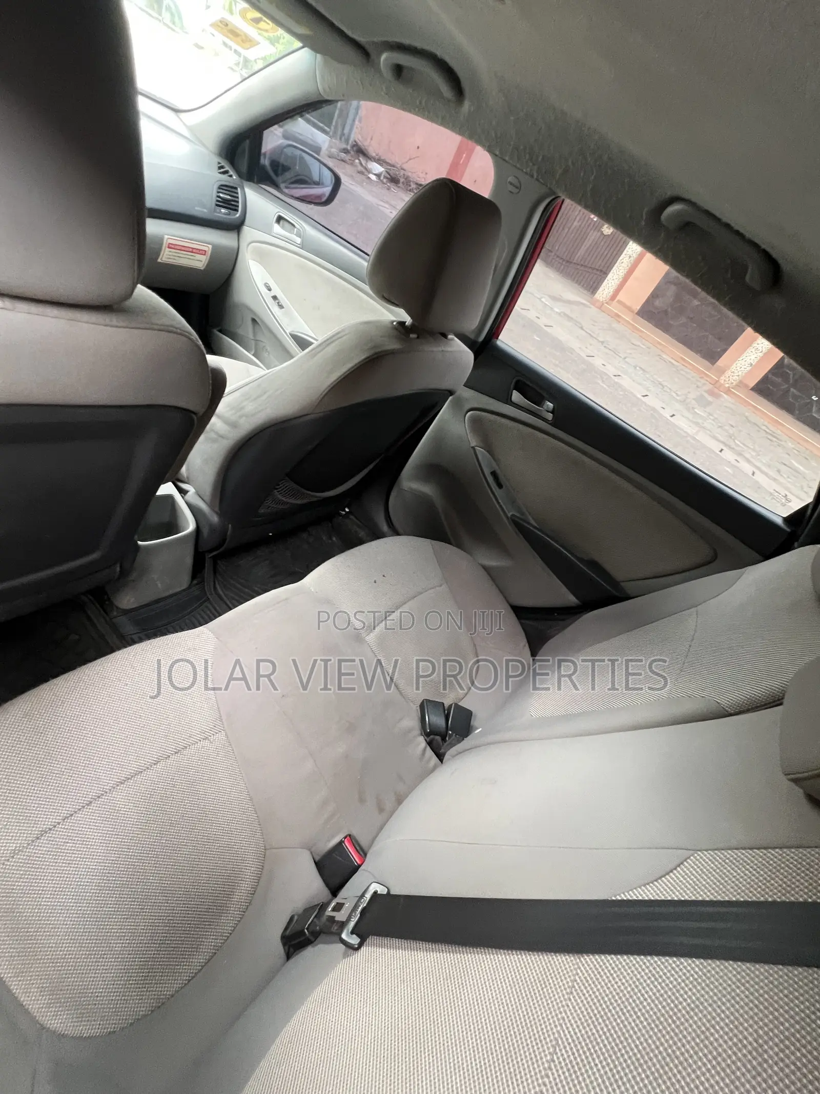 Hyundai Accent 2012 Red