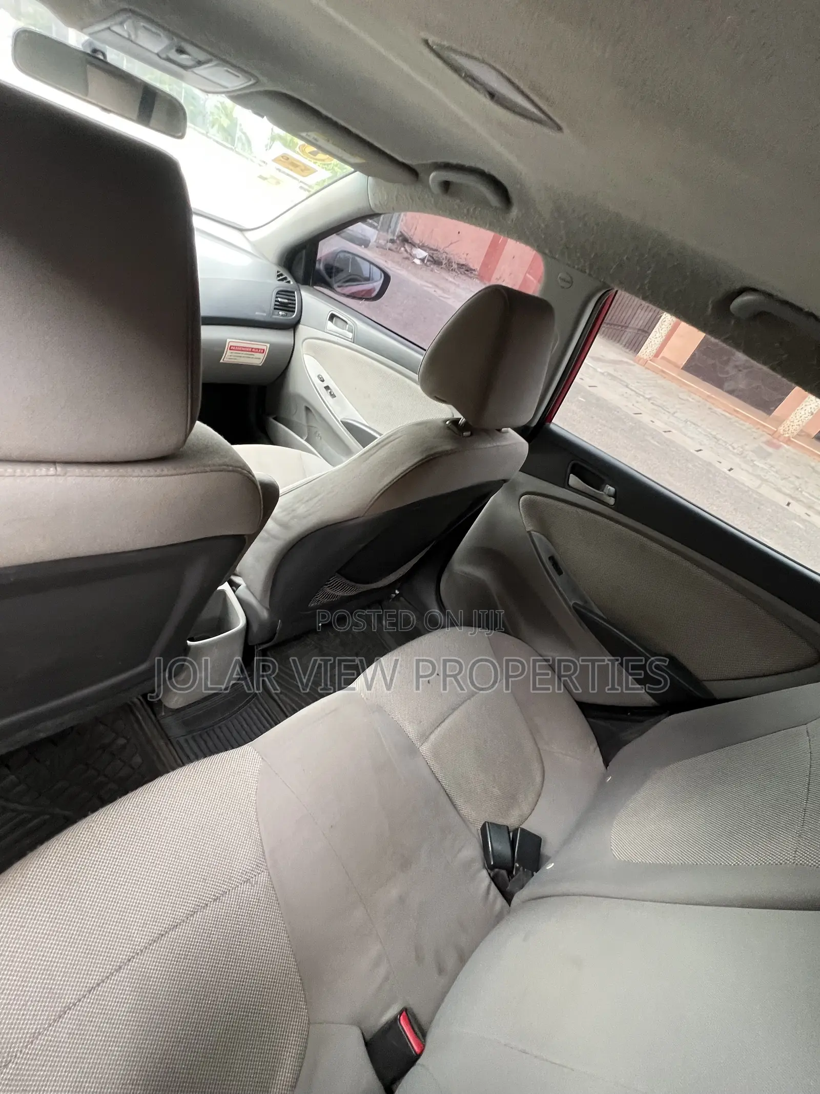 Hyundai Accent 2012 Red