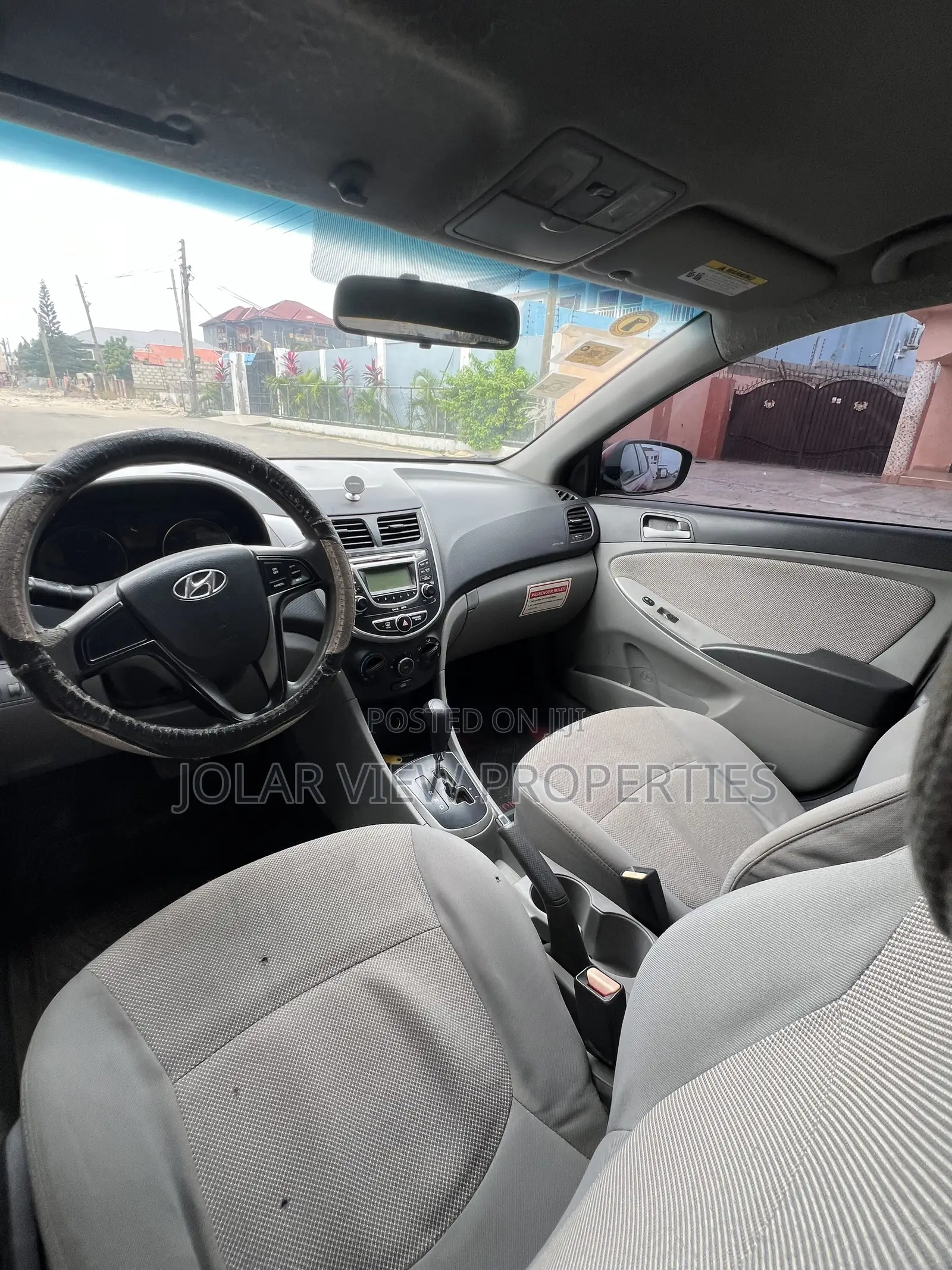 Hyundai Accent 2012 Red