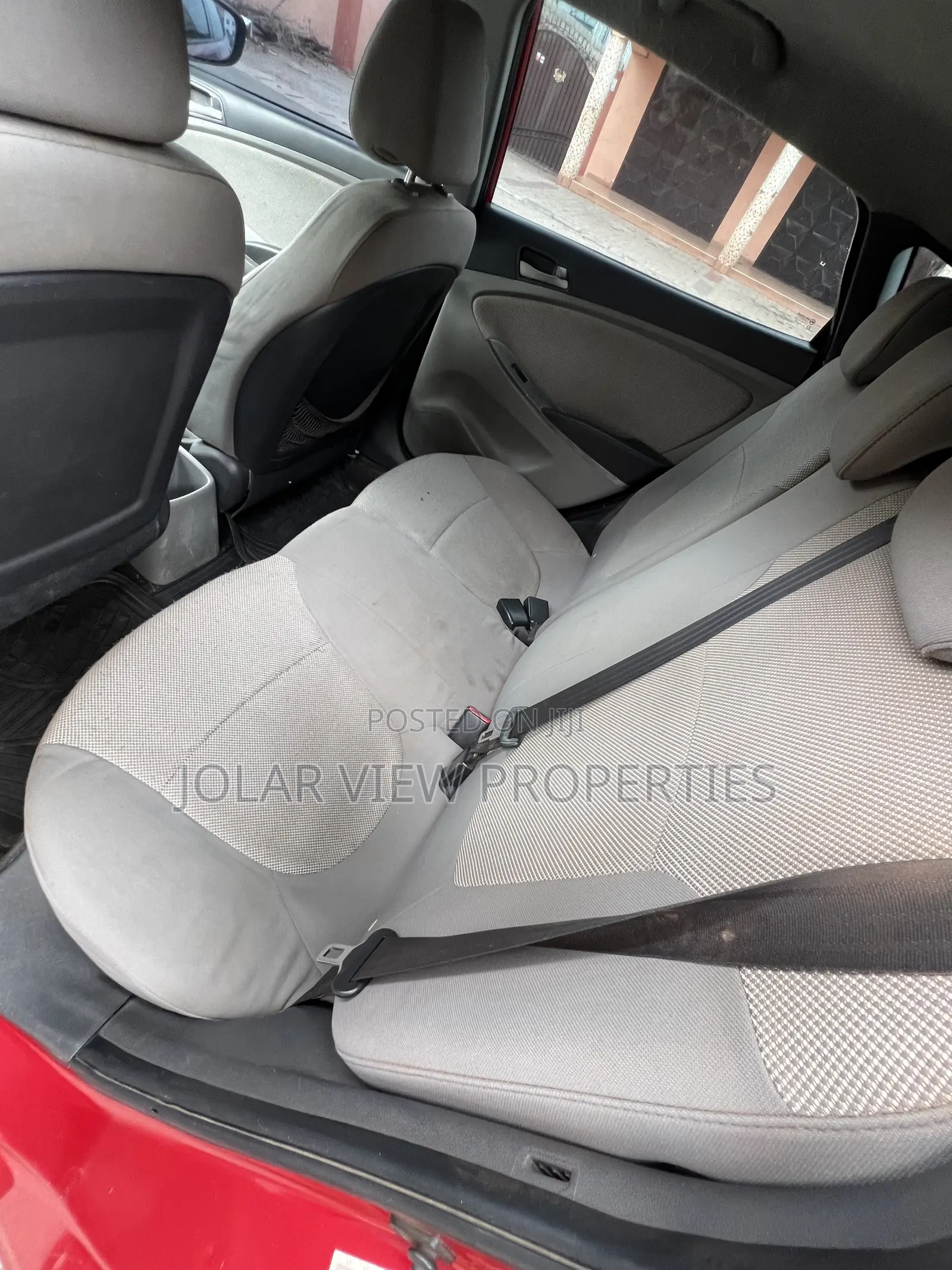 Hyundai Accent 2012 Red