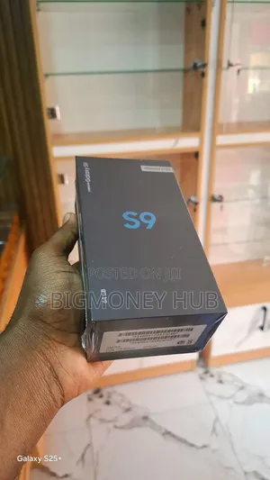 New Samsung Galaxy S9 128 GB Black