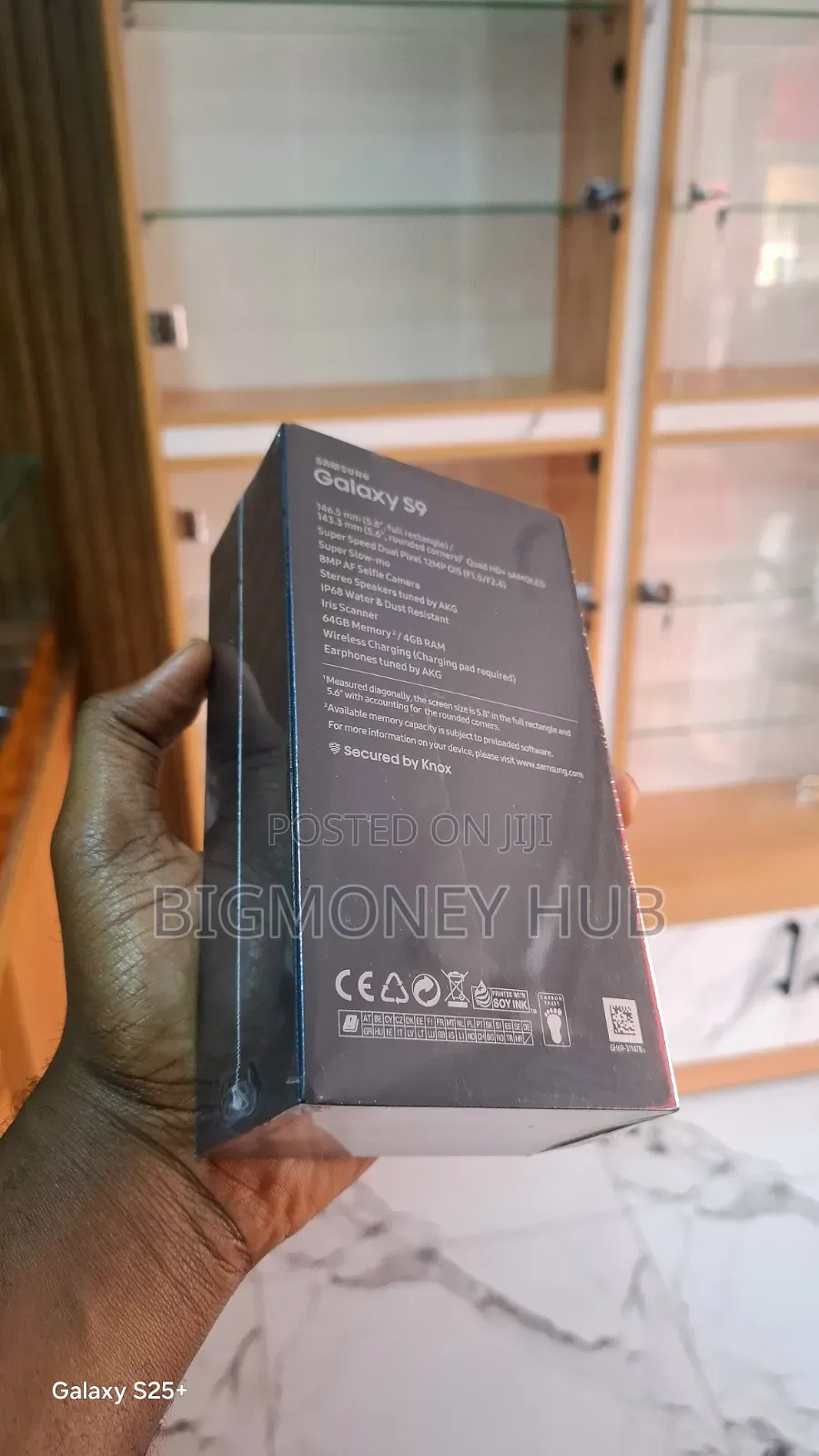 New Samsung Galaxy S9 128 GB Black