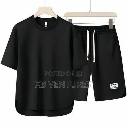 Men's Short-Sleeve Two-Piece Set - Green