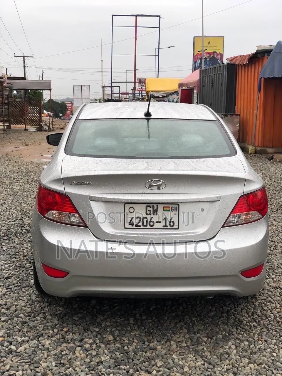 Hyundai Accent GLS 4dr Sedan (1.6L 4cyl 6A) 2014 Silver