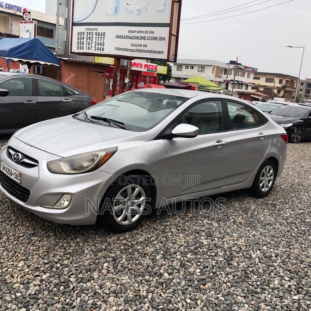 Hyundai Accent GLS 4dr Sedan (1.6L 4cyl 6A) 2014 Silver