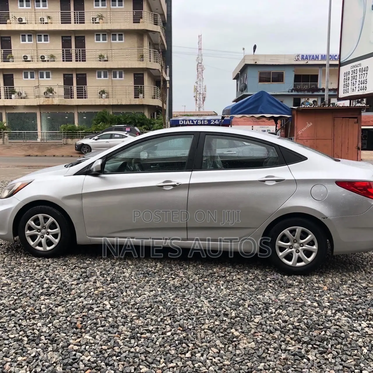 Hyundai Accent GLS 4dr Sedan (1.6L 4cyl 6A) 2014 Silver