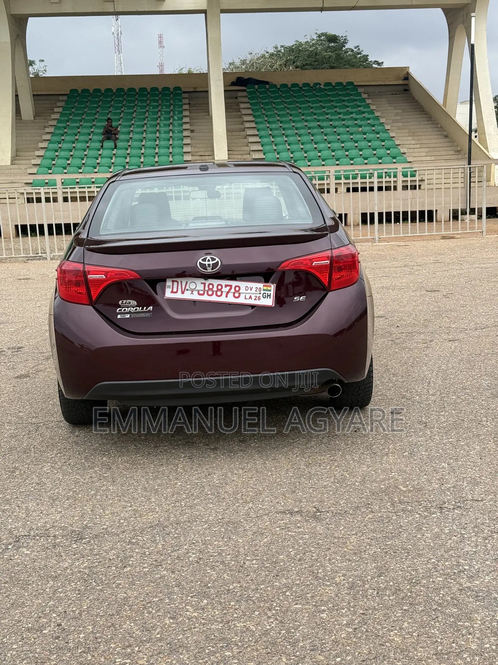 Toyota Corolla SE Special Edition 4dr Sedan (1.8L 4cyl CVT) 2017 Maroon