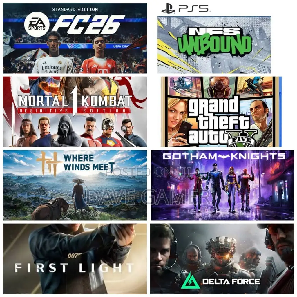 PS5 Online Offline Package 8 Games (Legal Account)