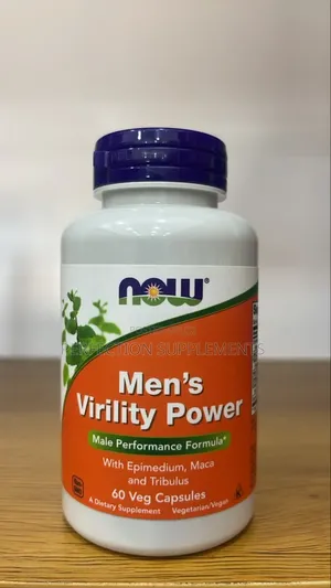 NOW Men's Virility Power Veg Capsules