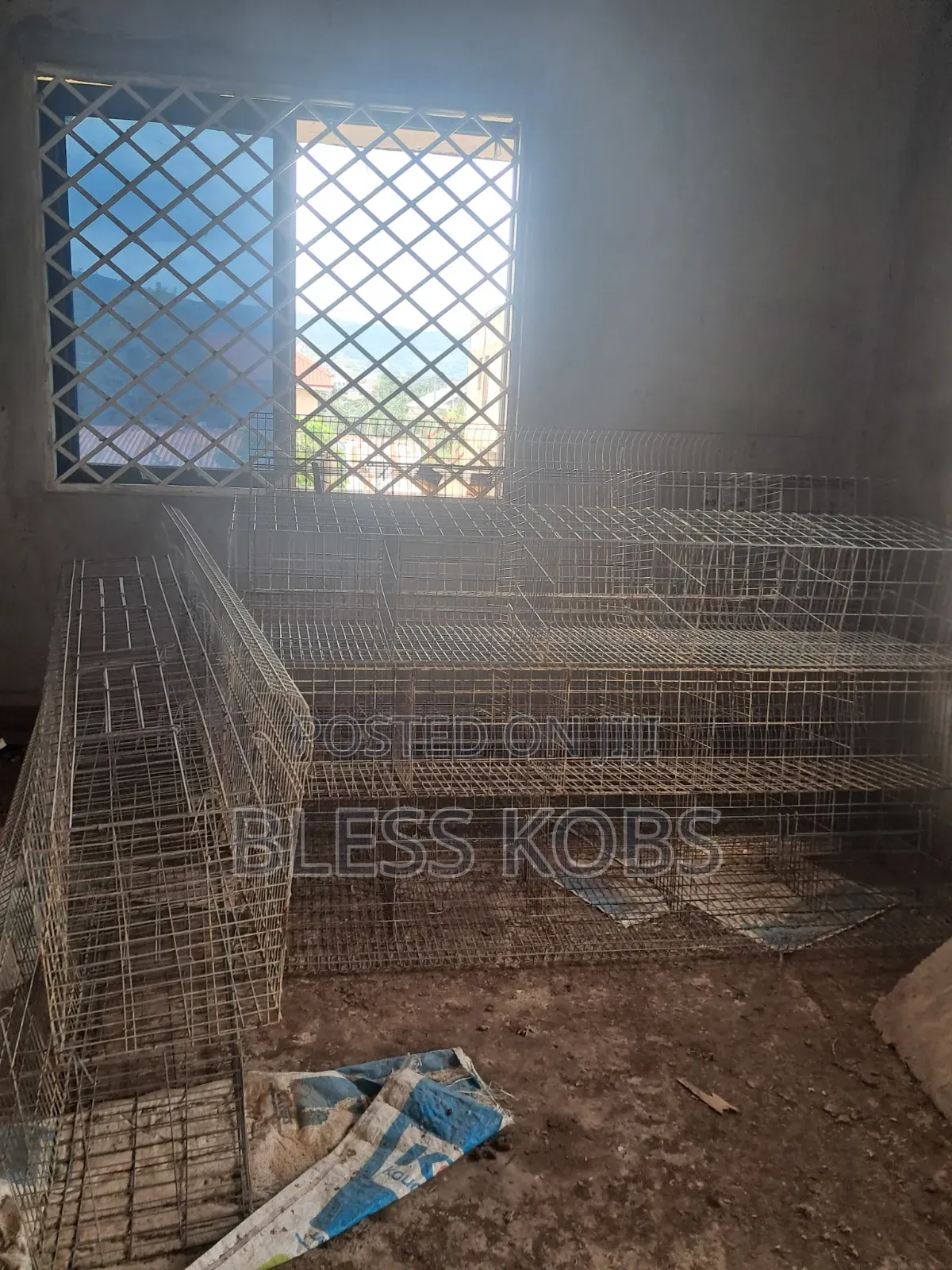 Used Battery Cages
