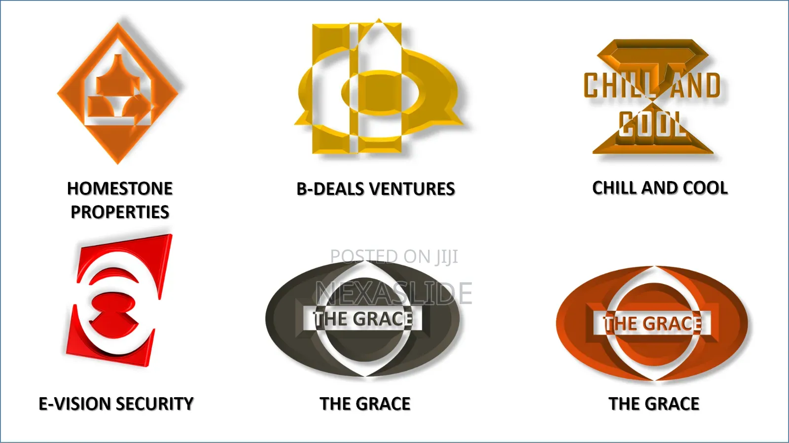 6 in 1 Luxury Logo Pack - 150 Ghs.