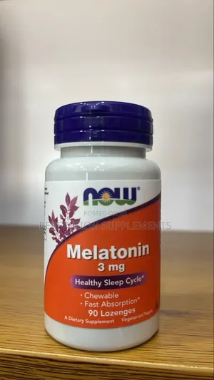 NOW Melatonin 3 Mg Lozenges
Healthy Sleep Cycle*
