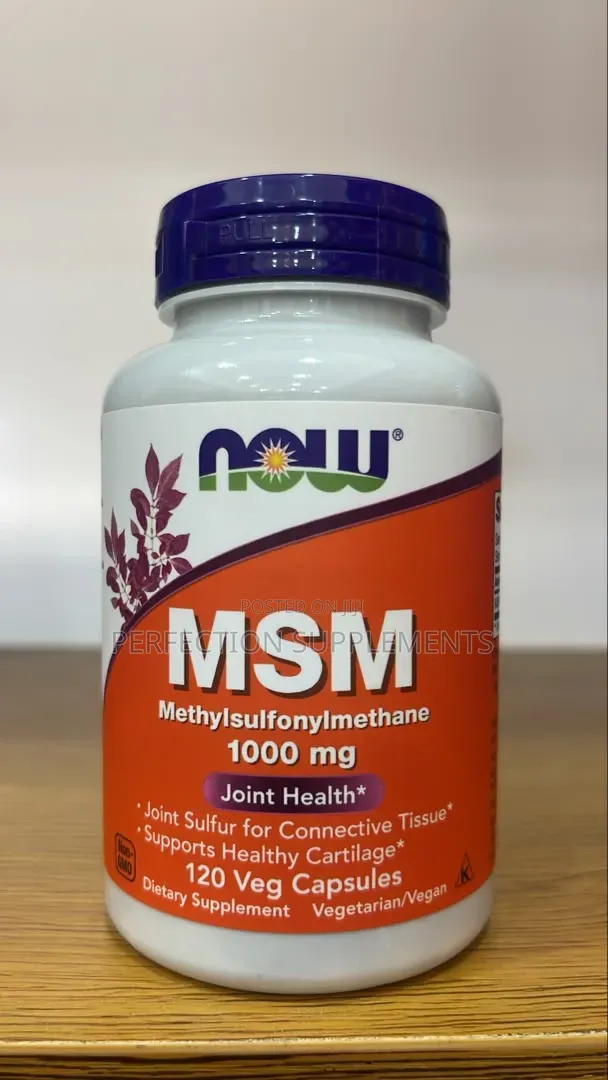 NOW MSM 1000 Mg Veg Capsules
Joint Health*