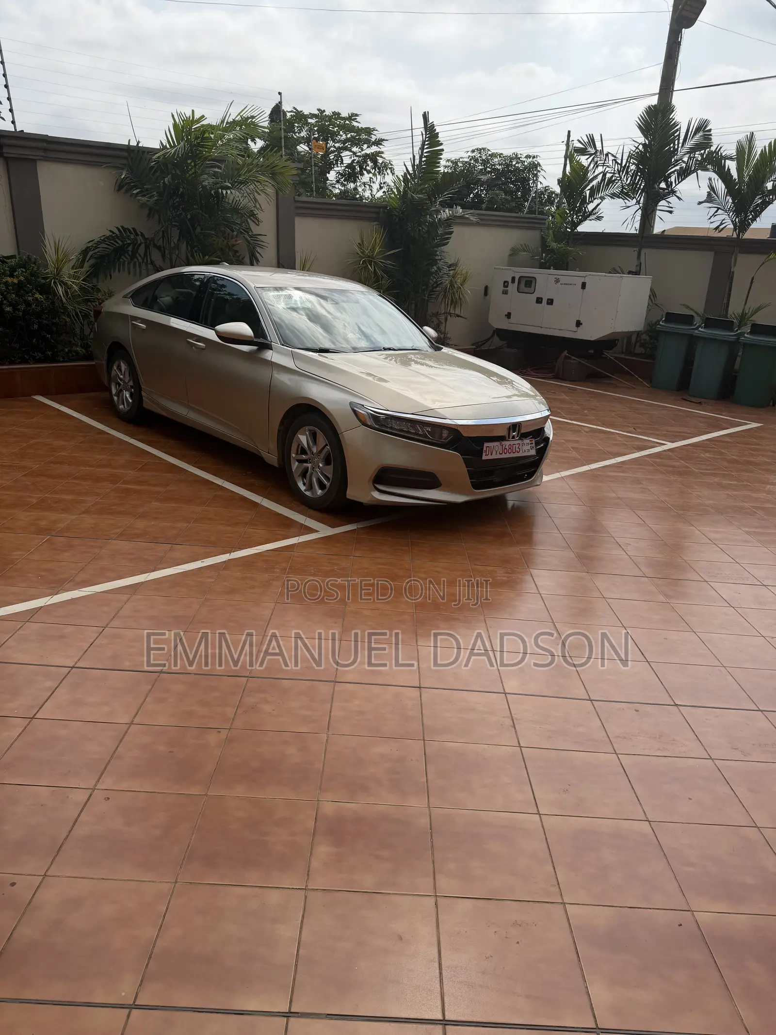 Honda Accord LX 2018 Gold