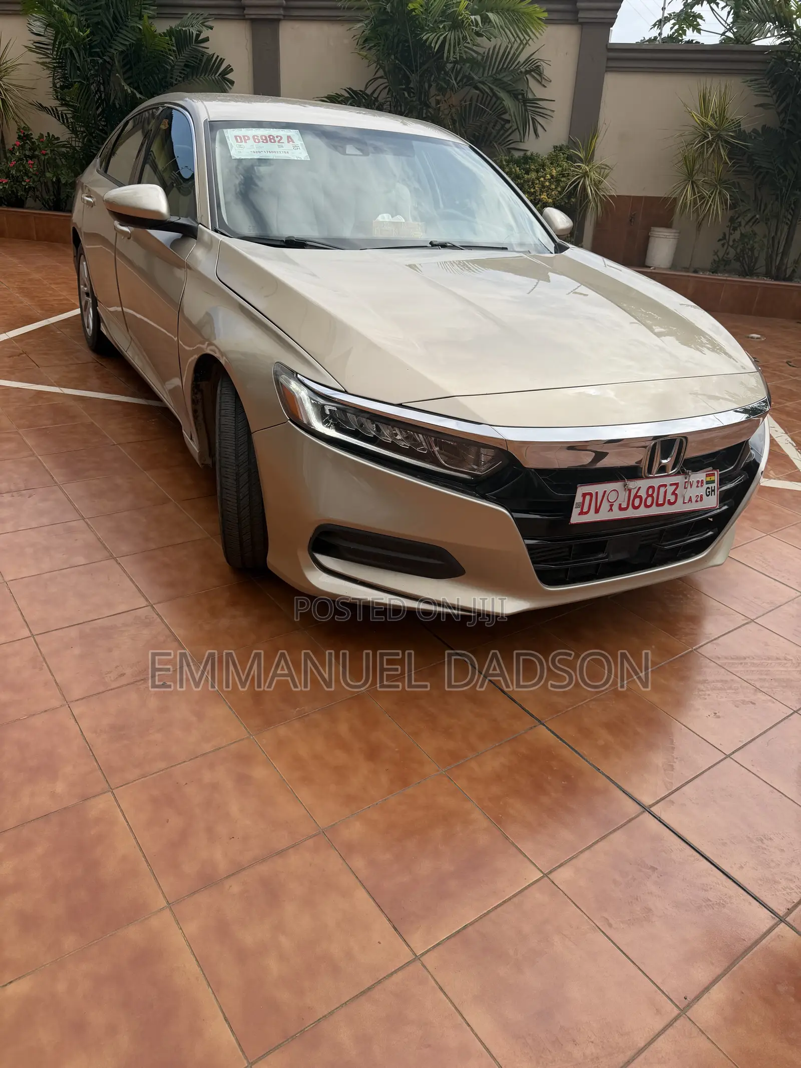 Honda Accord LX 2018 Gold