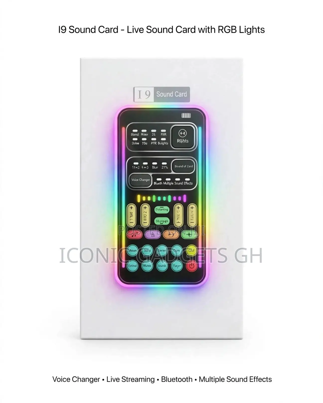 I9 Sound Card Live Sound Card