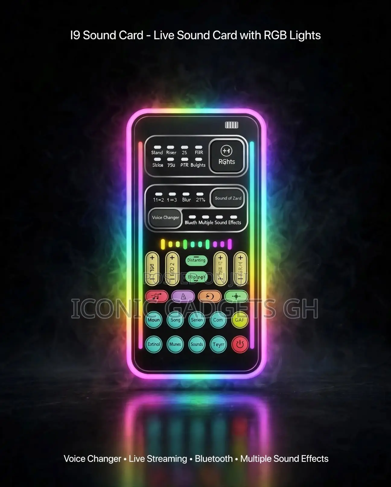 I9 Sound Card Live Sound Card