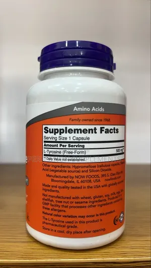 NOW L-Tyrosine 500 Mg Capsules
Neurotransmitter Support