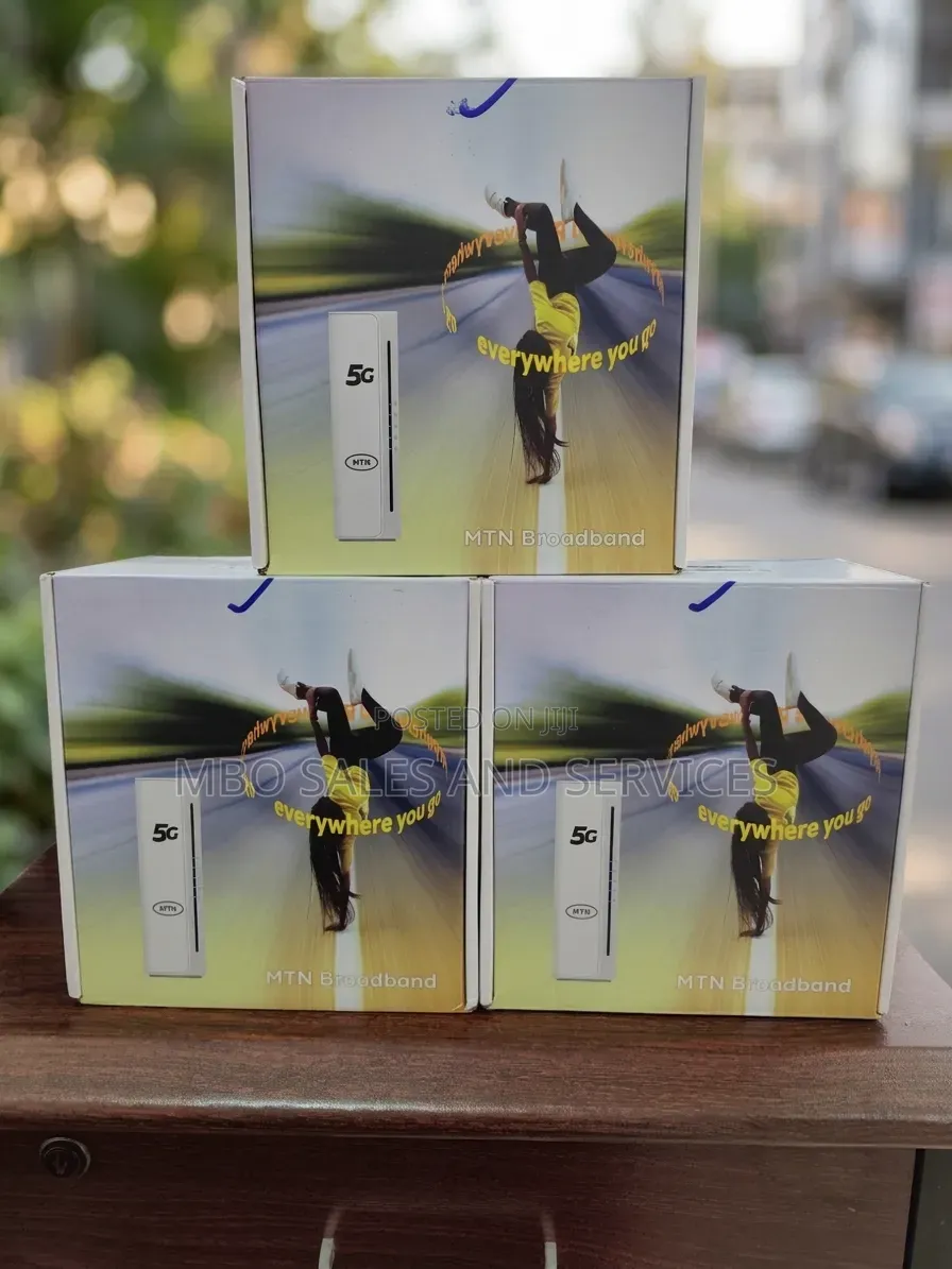 MTN 5g Universal Turbonet Router With Free Ups(1.2gbps Speed & Wifi 6)