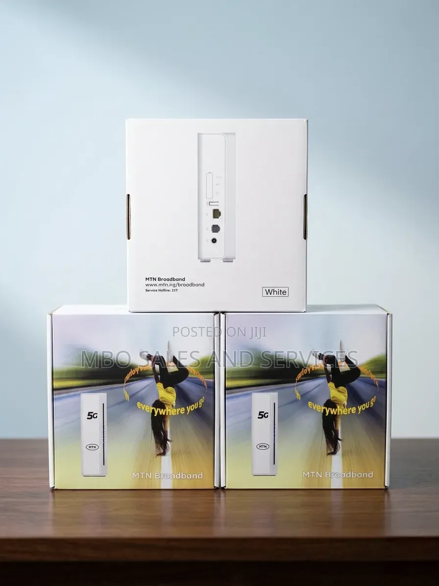 MTN 5g Universal Turbonet Router With Free Ups(1.2gbps Speed & Wifi 6)