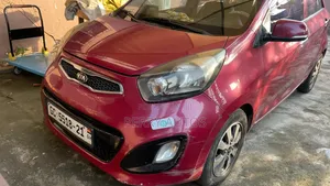 Kia Morning 2014 Red