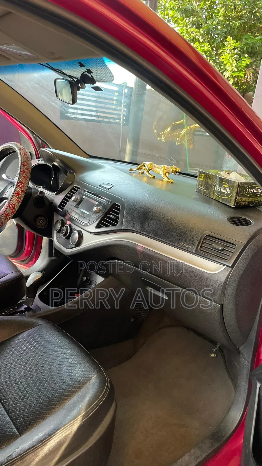 Kia Morning 2014 Red