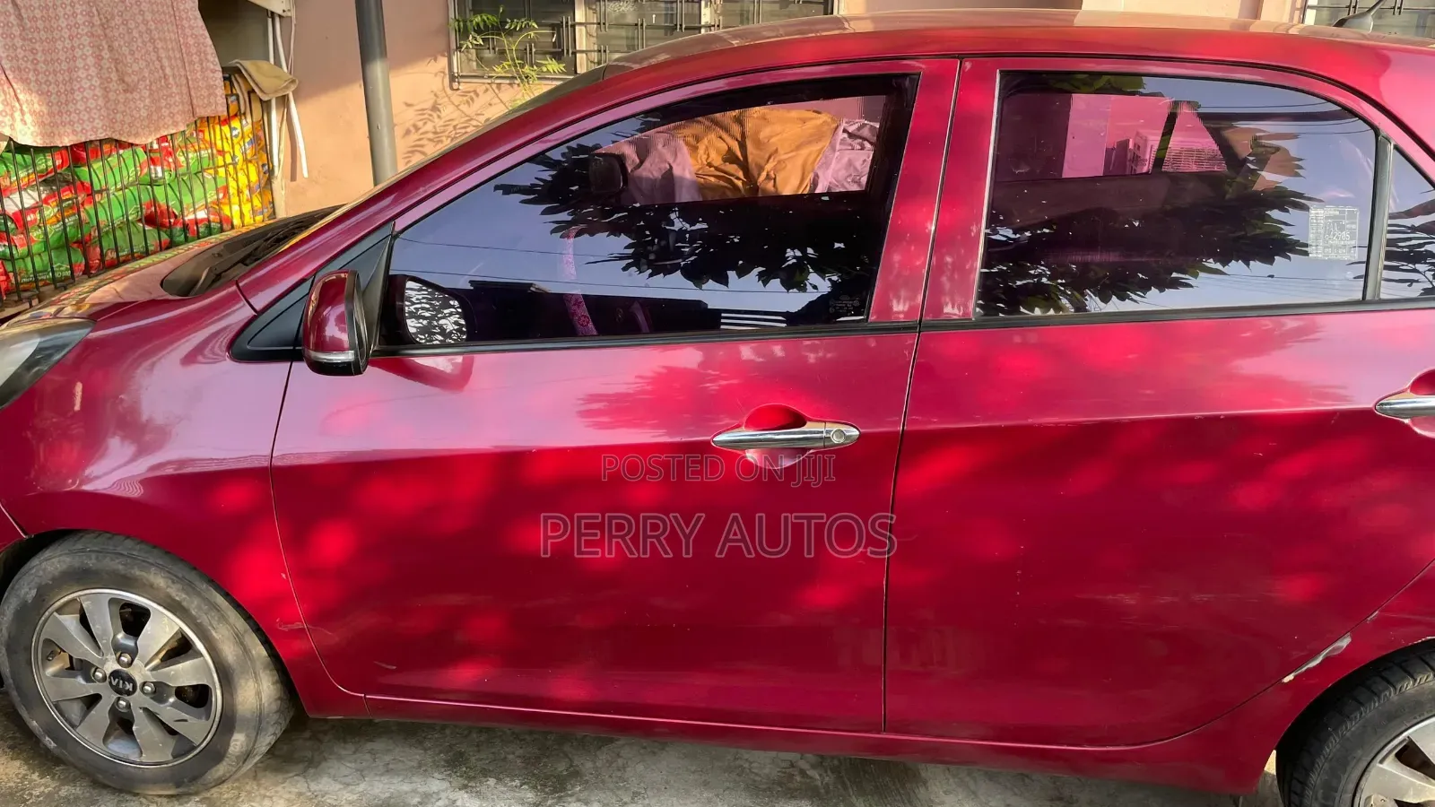 Kia Morning 2014 Red