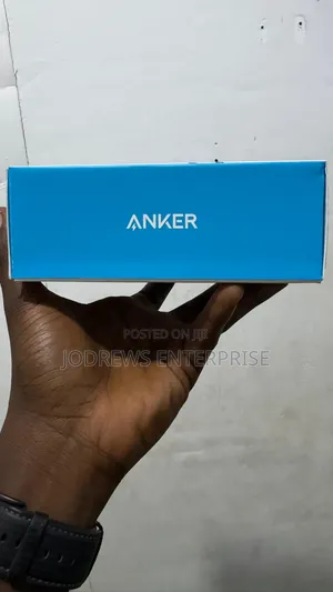 Anker Charger (100W, 3 Ports,  Smart Display) With 4.9ft USB-C Cable