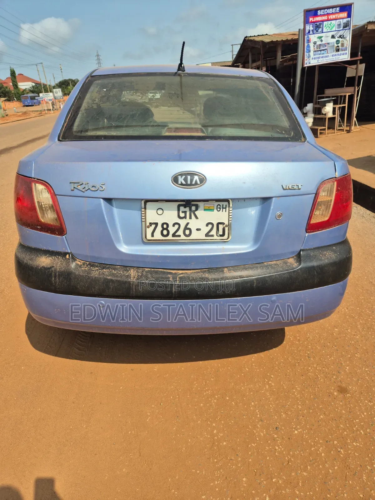 Kia Rio 2007 Blue