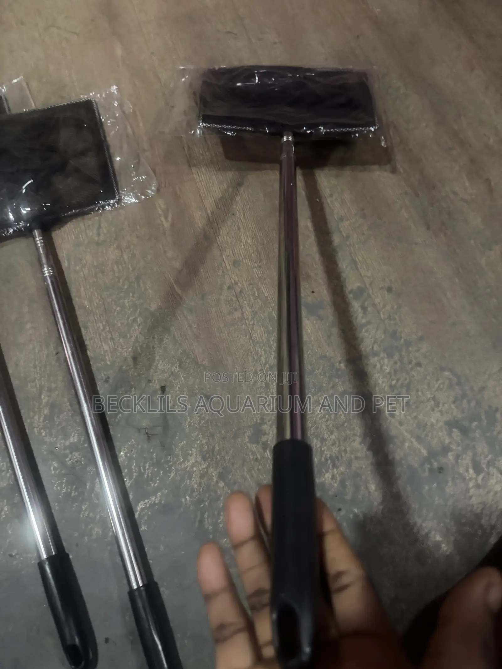 Fish Net With Extended Handle