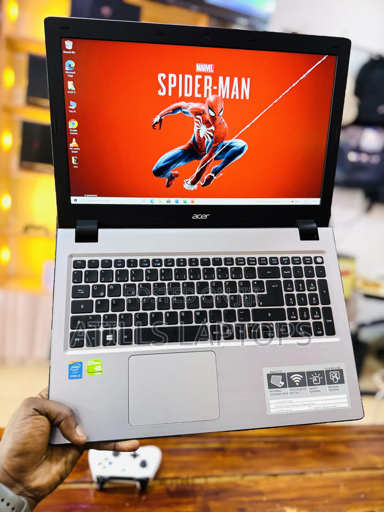 Laptop Acer Aspire 3 8GB Intel Core i5 SSHD (Hybrid) 1T