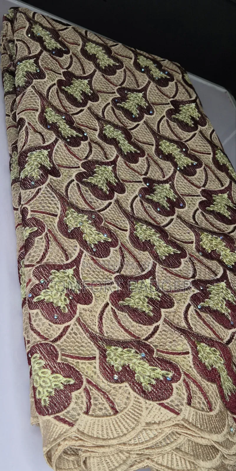 Quality Swiss Embroidery Voile Lace, Rich and Elegant.