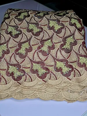 Quality Swiss Embroidery Voile Lace, Rich and Elegant.