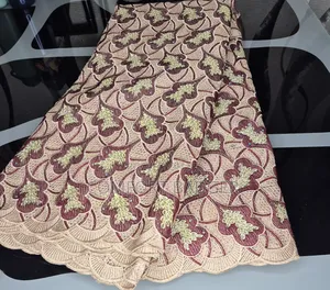 Quality Swiss Embroidery Voile Lace, Rich and Elegant.