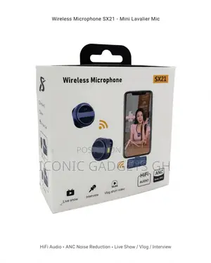 Wireless Mini Lavalier Microphone
