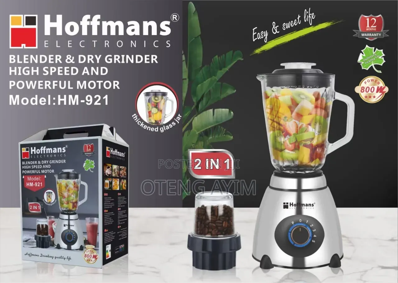 Hoffmans Glass Blender