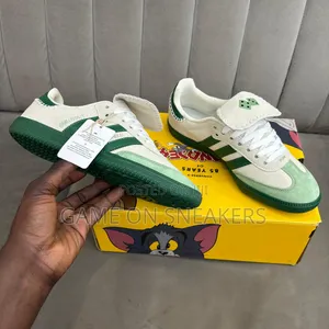 Adidas Samba OG "Off White/Green"