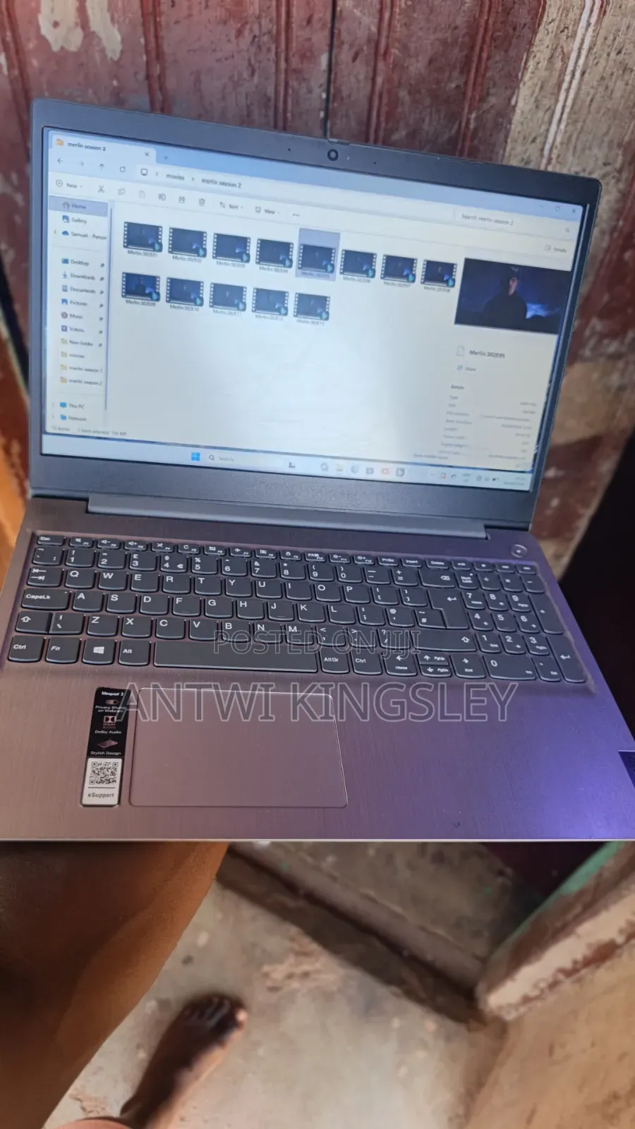 Laptop Lenovo Ideapad 3 4GB Intel Celeron SSD 500GB