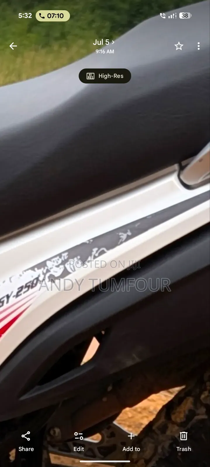 Haojin Hawk HJ200GY-3 2025 White