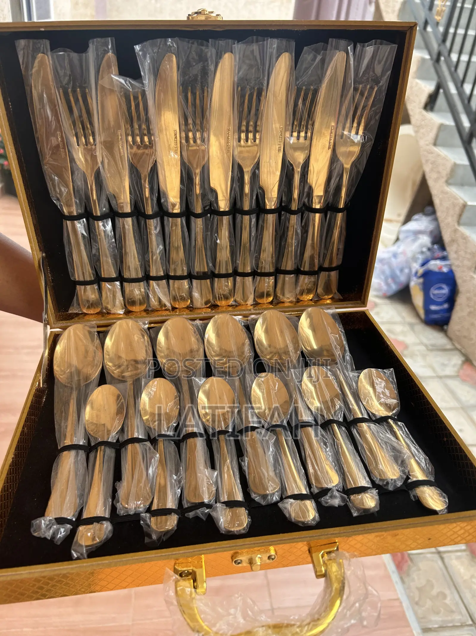 Luxury Gold Cutlery Set