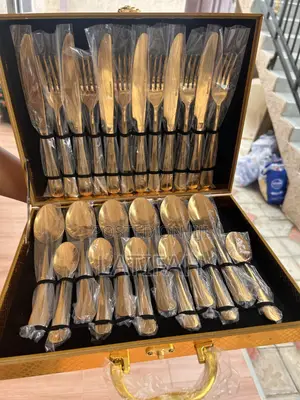 Luxury Gold Cutlery Set
