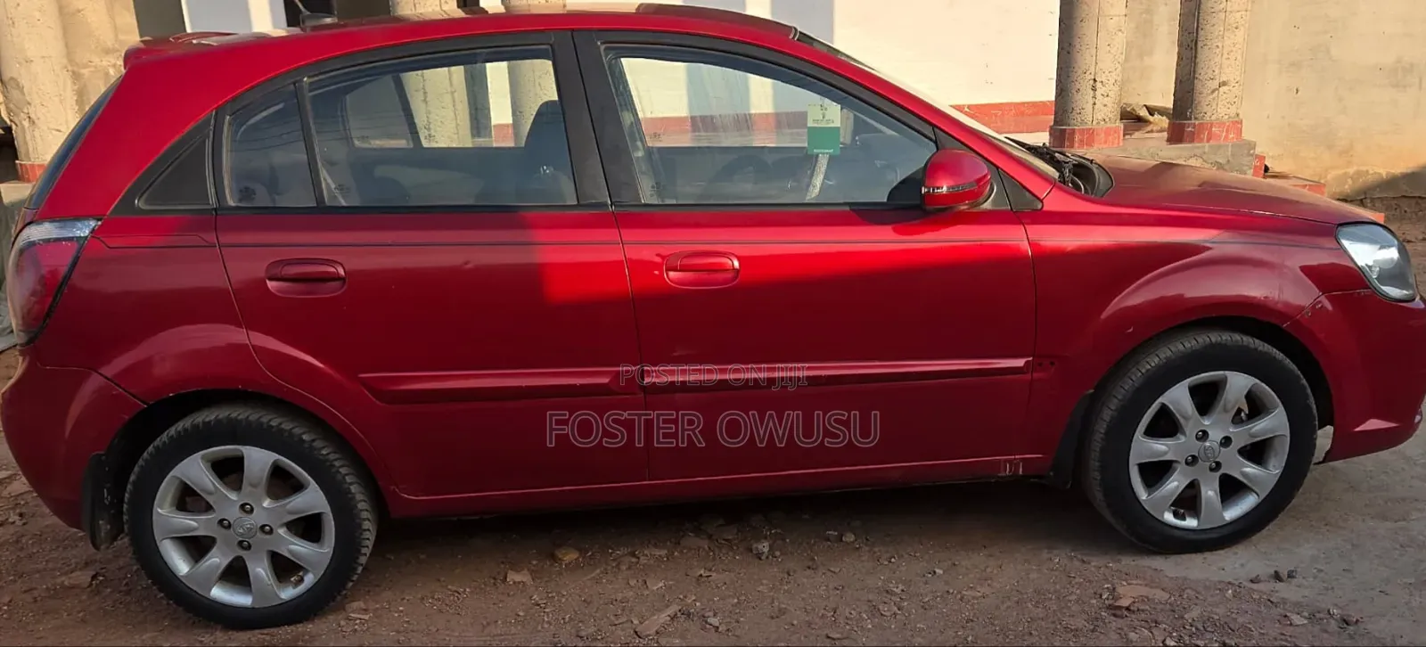 Kia Rio 2011 Red
